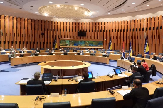 Članovi Zajedničke komisije za odbranu i sigurnost BiH primili polaznike 10. klase visokih studija sigurnosti i odbrane Univerziteta odbrane Ministarstva odbrane Republike Srbije 